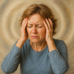 Dizziness is treated by a physiotherapist trained in the Epley Manoeuvre